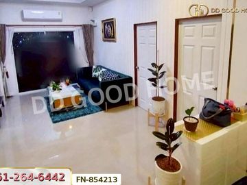 FN-854213 Twin house CK Ville 7 Rama 2 - Tha Chin, Samut Sakhon, near Wat Chong Lom