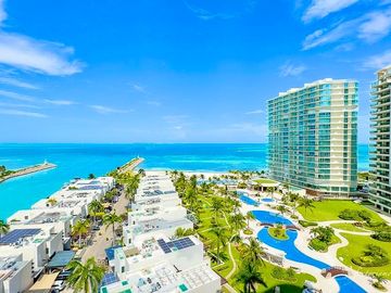 Departamento en venta, en la torre mas exclusiva de Puerto Cancun, SLS HARBOUR, con vistas inigualables