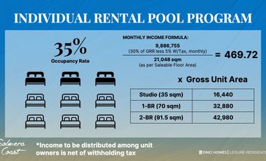 ₱105K Monthly downpayment Beach Condotel San Juan Batangas Beach Front with Infinity Pool May 2027 Turn Over