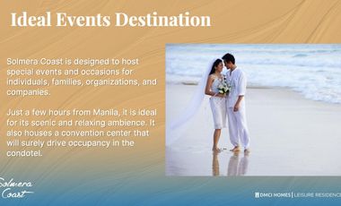 ₱105K Monthly downpayment Beach Condotel San Juan Batangas Beach Front with Infinity Pool May 2027 Turn Over