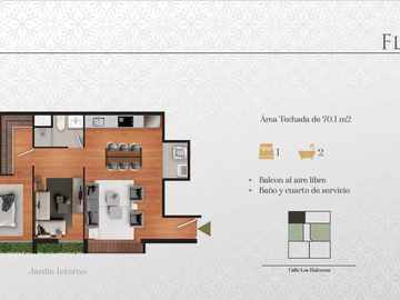 Dúplex y Flat departamentos en venta - San isidro - Los Halcones desde los $175000
