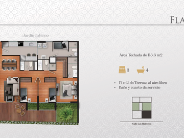 Dúplex y Flat departamentos en venta - San isidro - Los Halcones desde los $175000