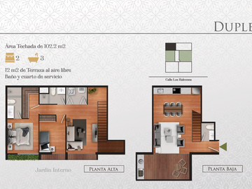 Dúplex y Flat departamentos en venta - San isidro - Los Halcones desde los $175000