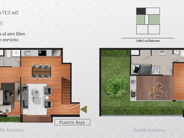Dúplex y Flat departamentos en venta - San isidro - Los Halcones desde los $175000