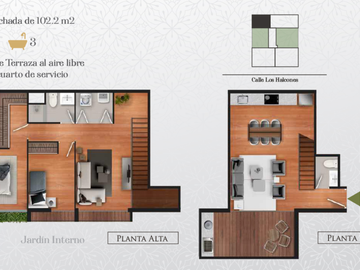 Dúplex y Flat departamentos en venta - San isidro - Los Halcones desde los $175000