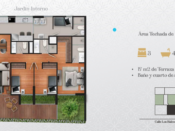 Dúplex y Flat departamentos en venta - San isidro - Los Halcones desde los $175000