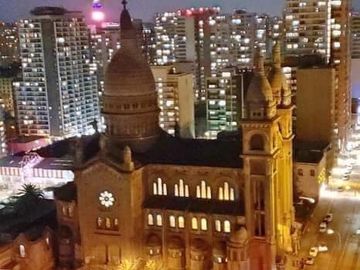 Imperdible vista de Santiago Centro, SE VENDE LOFT a pasos Metro Parque Almagro