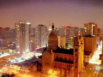Imperdible vista de Santiago Centro, SE VENDE LOFT a pasos Metro Parque Almagro