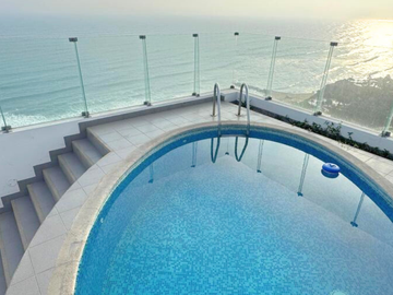 MIRAFLORES - ALQUILER DEPARTAMENTO FRENTE AL MAR