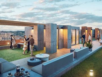 Vendo Apartamento 42 m2. Edificio Alcalá 134. Nuevo. Entrega para finales del 2.025.