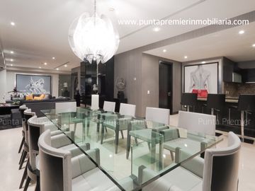 Depto. Penthouse en Venta Lujo Torre Dos Puntas Providencia Lomas del Valle Zap
