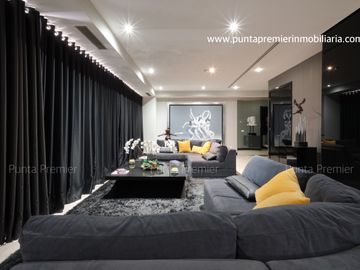 Depto. Penthouse en Venta Lujo Torre Dos Puntas Providencia Lomas del Valle Zap