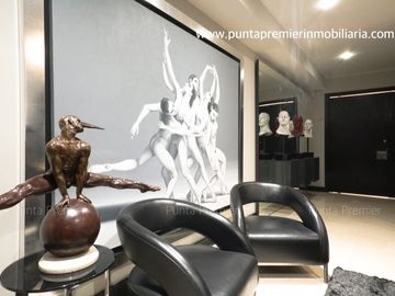Depto. Penthouse en Venta Lujo Torre Dos Puntas Providencia Lomas del Valle Zap