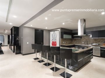 Depto. Penthouse en Venta Lujo Torre Dos Puntas Providencia Lomas del Valle Zap