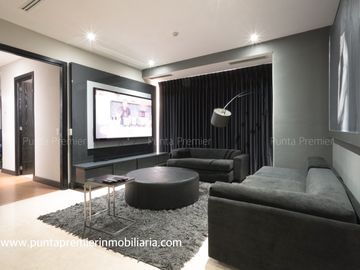 Depto. Penthouse en Venta Lujo Torre Dos Puntas Providencia Lomas del Valle Zap