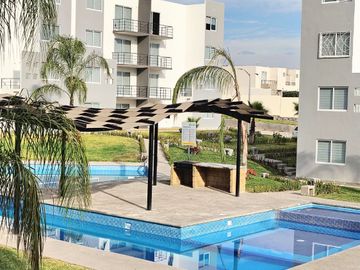 VENTA DE DEPARTAMENTO EN RESIDENCIAL CON ALBERCA EN YAUTEPEC, MORELOS.