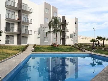 VENTA DE DEPARTAMENTO EN RESIDENCIAL CON ALBERCA EN YAUTEPEC, MORELOS.