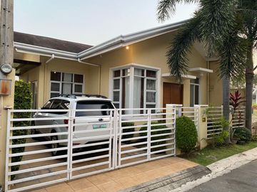 Bungalow House and Lot in Laguna Bel Air for Sale Fully Furnished with Beautiful Land Scape Garden
