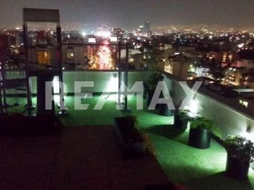 Depto. En venta con amenidades y vista panorámica, cerca del metrobus Luz Saviñon.
