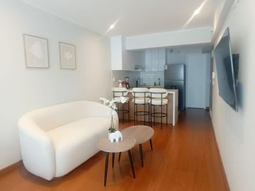 Alquiler Dpto Monoambiente Estreno Amoblado + Cochera Y Depósito En San Borja