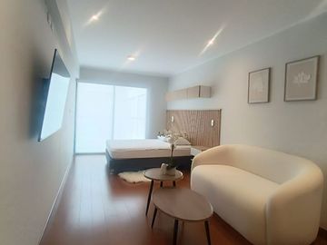 Alquiler Dpto Monoambiente Estreno Amoblado + Cochera Y Depósito En San Borja