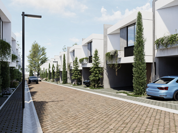 Casa de venta en Tumbaco sector Santa Rosa, 3 dorms, jardin independiente, fácil acceso a la Ruta Viva