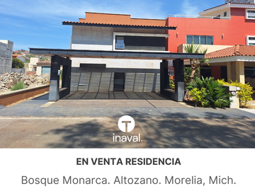 RESIDENCIA EN VENTA. BOSQUE MONARCA. CLUB DE GOLF