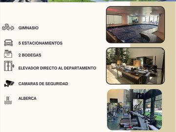 Bosques de las lomas, departamento en venta, calle tejocotes