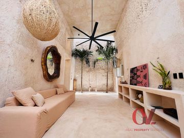 “CASA CALMA”  AMUEBLADA CON ESTILO UNICO EN EL CENTRO DE MERIDA
