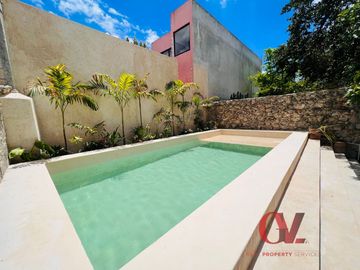 “CASA CALMA”  AMUEBLADA CON ESTILO UNICO EN EL CENTRO DE MERIDA