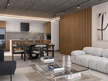 Departamento de 2 recámaras en col. Del Valle (B-103)