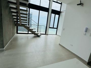 En Venta Departamento Loft con vista al mar y a la ciudad, en Barbasquillo.
