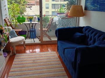 VENTA DEPARTAMENTO 1D 1 BAÑO 1 BODEGA , BARRIO BRASIL