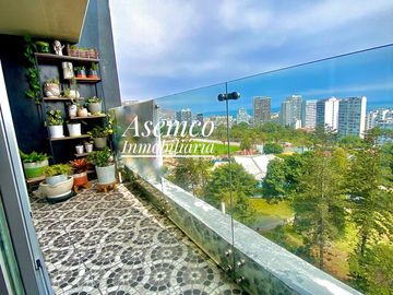 BARRANCO, VENTA DE EXCLUSIVO DEPARTAMENTO CON VISTA PANORAMICA FRENTE A UTEC