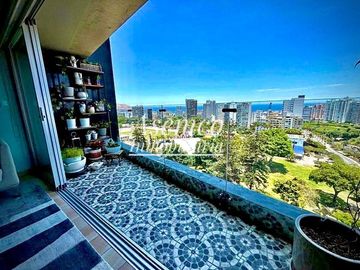 BARRANCO, VENTA DE EXCLUSIVO DEPARTAMENTO CON VISTA PANORAMICA FRENTE A UTEC