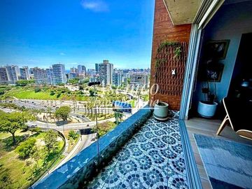 BARRANCO, VENTA DE EXCLUSIVO DEPARTAMENTO CON VISTA PANORAMICA FRENTE A UTEC