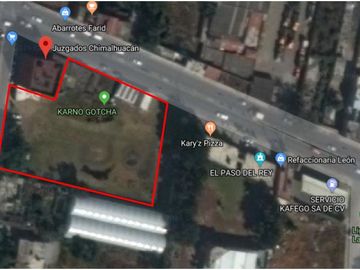 TERRENO COMERCIAL EN VENTA, EN CHIMALHUACÁN
