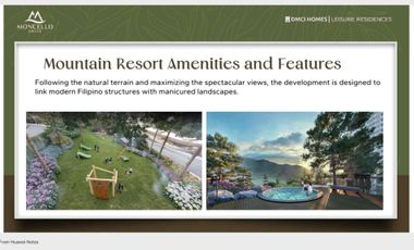 35K Monthly Condotel Unit at Baguio City Gateway Moncello Crest PHASE 2 NOW OPEN 8 Million  (34.5sqm) TURN OVER AUG 2029