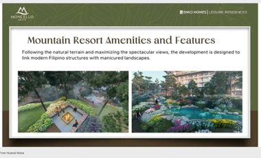 35K Monthly Condotel Unit at Baguio City Gateway Moncello Crest PHASE 2 NOW OPEN 8 Million  (34.5sqm) TURN OVER AUG 2029