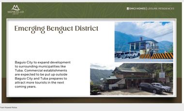 35K Monthly Condotel Unit at Baguio City Gateway Moncello Crest PHASE 2 NOW OPEN 8 Million  (34.5sqm) TURN OVER AUG 2029