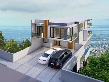 Luxurious Overlooking House and lot for sale with pool in Talisay City Cebu