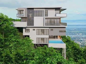 Luxurious Overlooking House and lot for sale with pool in Talisay City Cebu