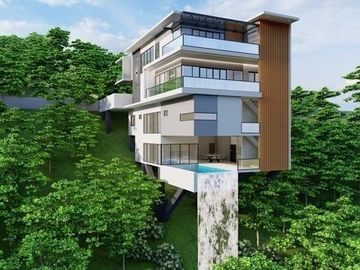 Luxurious Overlooking House and lot for sale with pool in Talisay City Cebu