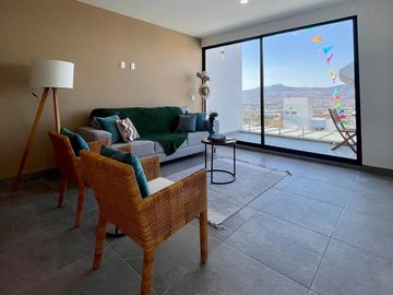Estrena Departamento con Vista Panorámica de la Ciudad, fraccionamiento privado, 2 habitaciones, 2 baños