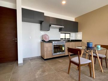 Estrena Departamento con Vista Panorámica de la Ciudad, fraccionamiento privado, 2 habitaciones, 2 baños