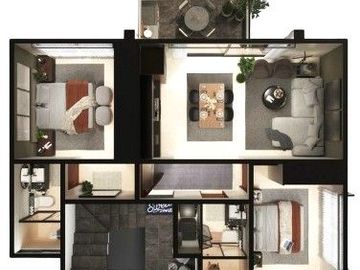 Departamento nuevo en Venta, 2 habitaciones, 2 baños