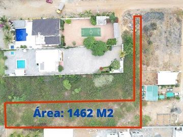 VILLAMIL PLAYAS VENDO 1462 MTS2 DE TERRENO FRENTE AL MAR