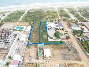 VILLAMIL PLAYAS VENDO 1462 MTS2 DE TERRENO FRENTE AL MAR