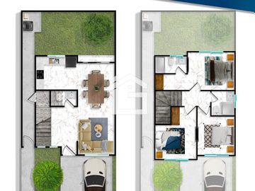 Casa en Venta en Urbanización Miracielo, Machala – Modelo Adry