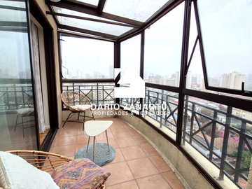 Departamento penthouse en venta en sector oriente plan de Viña del mar, vista panorámica.